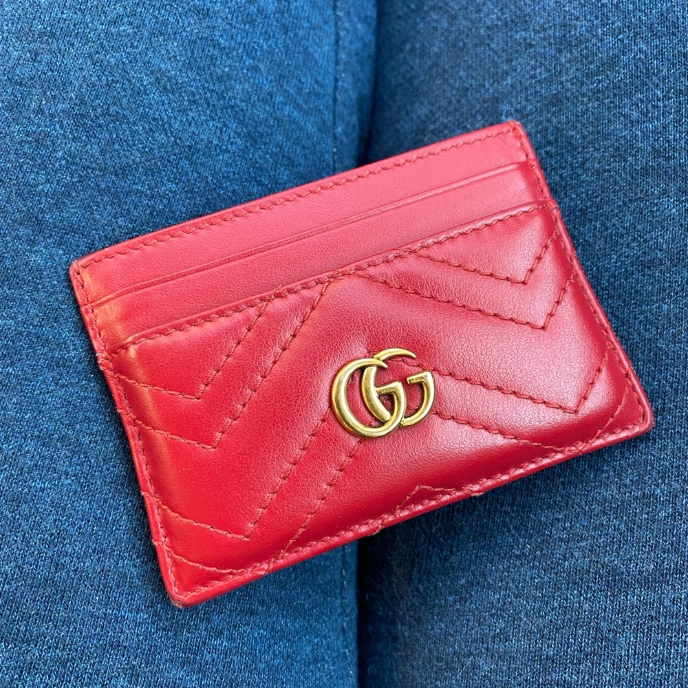 SALE - Gucci Marmont Card Holder